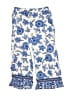 Btween 100% Rayon Paisley Blue Casual Pants Size 6 - photo 1