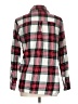 Old Navy 100% Cotton Plaid Red Long Sleeve Button-Down Shirt Size L - photo 2