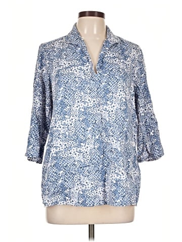 Foxcroft 3/4 Sleeve Blouse (view 1)
