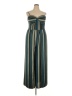 Xhilaration Stripes Teal Jumpsuit Size XXL - photo 1
