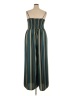 Xhilaration Stripes Teal Jumpsuit Size XXL - photo 2