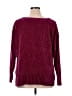 Jones New York Signature 100% Polyester Tweed Burgundy Pullover Sweater Size 1X - photo 2