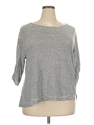 Adrienne Vittadini 3/4 Sleeve T-Shirt (view 1)