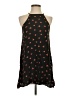 Eidon 100% Rayon Polka Dots Black Casual Dress Size XS - photo 1