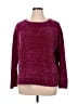 Jones New York Signature 100% Polyester Tweed Burgundy Pullover Sweater Size 1X - photo 1