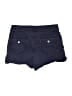Faded Glory Solid Blue Denim Shorts Size 10 - photo 2