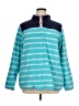 Sport Savvy 100% Polyester Blue Pullover Sweater Size 1X - photo 1