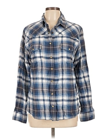 Jachs Girlfriend Long Sleeve Button-Down Shirt (view 1)