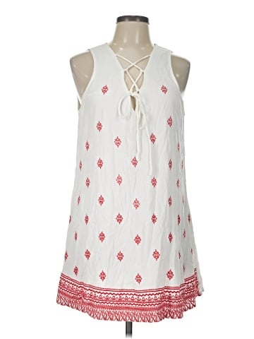 En Creme Casual Dress (view 1)