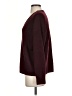 Vince Camuto Solid Burgundy Pullover Sweater Size S - photo 5
