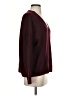 Vince Camuto Solid Burgundy Pullover Sweater Size S - photo 4