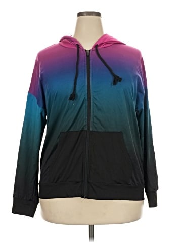Lily by Firmiana Zip Up Hoodie (view 1)
