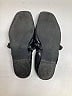 Ganni 100% Leather Black Flats Size EU 38 - photo 4