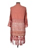 Xhilaration 100% Rayon Pink Kimono Size L - photo 2