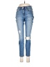Gap Hearts Blue Jeans Size 27 Petite - photo 1