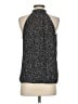 THML 100% Polyester Black Sleeveless Blouse Size S - photo 2
