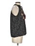 THML 100% Polyester Black Sleeveless Blouse Size S - photo 4