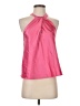 Aqua 100% Polyester Pink Sleeveless Blouse Size S - photo 1