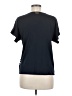 MICHAEL Michael Kors Stripes Silver Short Sleeve Top Size M - photo 2