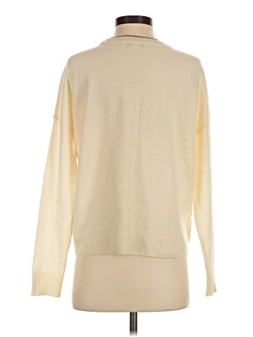 White + Warren Cashmere Pullover Sweater (view 2)