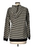Paper Crane Stripes Black Pullover Sweater Size L - photo 2