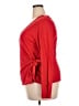 Halogen Red Long Sleeve Blouse Size 2X - photo 5