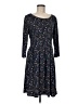 Max Studio Floral Blue Casual Dress Size M (estimated) - photo 1