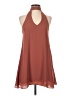 Lulus 100% Polyester Brown Sleeveless Blouse Size S - photo 1