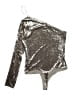 Guess 100% Cotton Metallic Silver Bodysuit Size L - photo 2