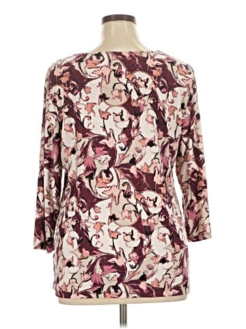 JM Collection 3/4 Sleeve Blouse (view 2)
