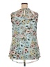 Apt. 9 Teal Sleeveless Blouse Size XXL - photo 2