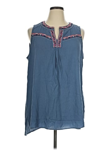 Whisper Sleeveless T-Shirt (view 1)