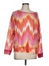 New Directions Tie-dye Orange Pullover Sweater Size L - photo 1