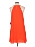 CeCe 100% Polyester Solid Orange Cocktail Dress Size 12 - photo 2