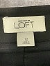 Ann Taylor LOFT Solid Black Formal Skirt Size 12 - photo 4