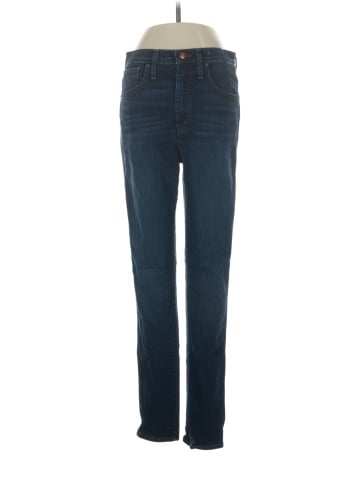 Madewell 10" High-Rise Skinny Jeans in Hayes Wash (view 1)