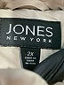 Jones New York 100% Polyester Gray Coat Size 2X - photo 6