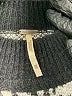 Free People Animal Print Silver Pullover Sweater Size XS - photo 7