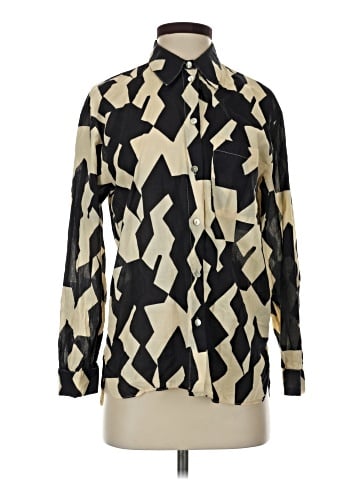 Zara Long Sleeve Button-Down Shirt (view 1)