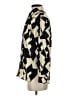 Zara Print Black Ivory Long Sleeve Button-Down Shirt Size S - photo 5