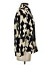 Zara Print Black Ivory Long Sleeve Button-Down Shirt Size S - photo 4
