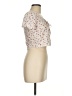 Romwe Ivory Short Sleeve Polo Size 6 - photo 4