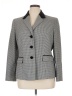 Evan Picone 100% Polyester Houndstooth Gray Blazer Size 16 - photo 1