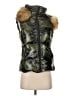 Aqua 100% Polyester Green Vest Size S - photo 1