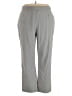 Worthington Solid Gray Casual Pants Size 20 - photo 1