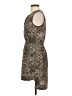Cope 100% Polyester Animal Print Brown Cocktail Dress Size XS - photo 5