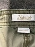 Natural Reflections Solid Green Khaki Shorts Size M - photo 3