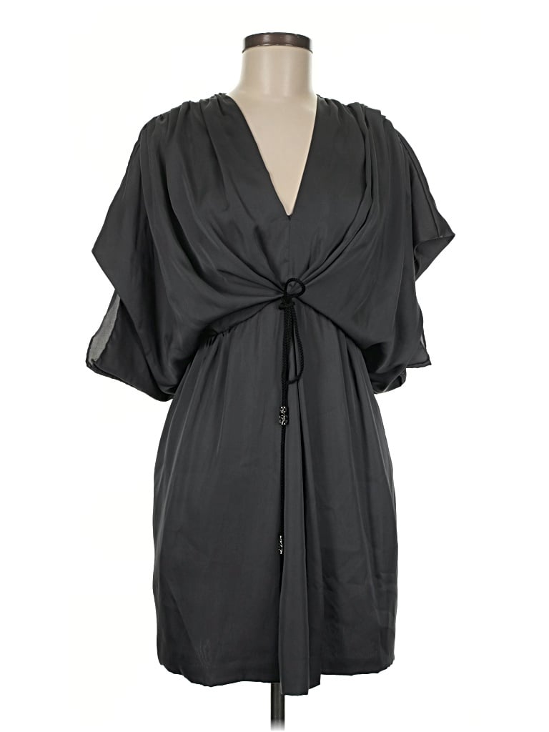 Pre-owned Robert Rodriguez Cocktail Dress In Gray