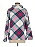 Talbots Outlet 100% Polyester Plaid Pink Turtleneck Sweater Size L - photo 1