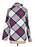 Talbots Outlet 100% Polyester Plaid Pink Turtleneck Sweater Size L - photo 2